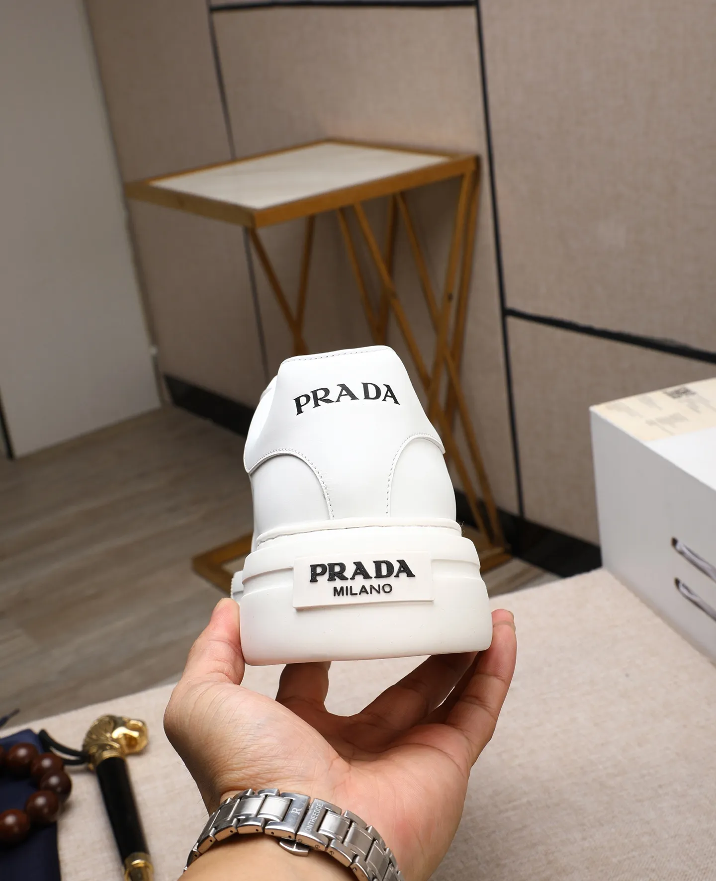 Men's shoes 💰580 [PRADA] Popular items in men's shoe counters, synchronized with the official website, high-quality shipments ✔️Original cowhide + cowhide lining, 1🆚1 replica, original original outsole, 38-45 (customized for 45, non-refundable)